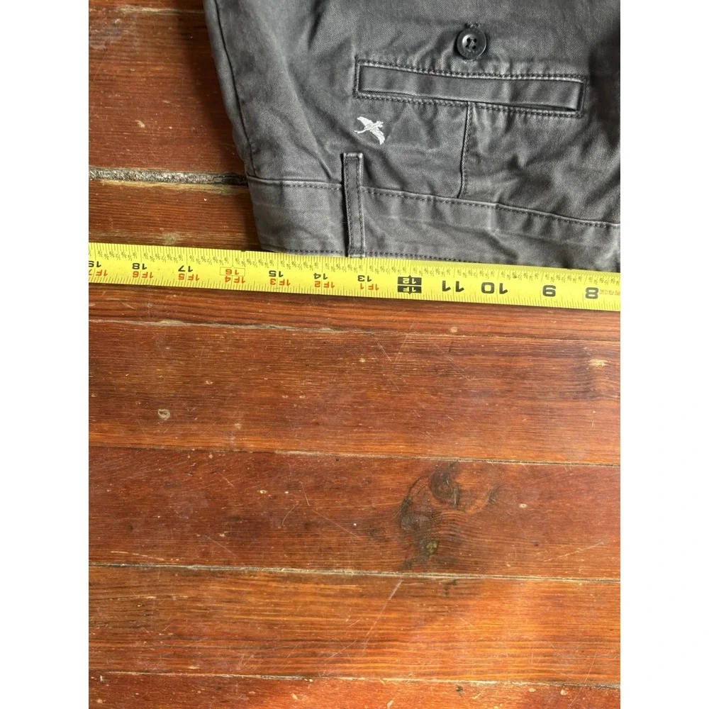 Eddie Bauer‎ Lined Pants Womens 4 Gray Boyfriend Relaxed Legend Wash Chino